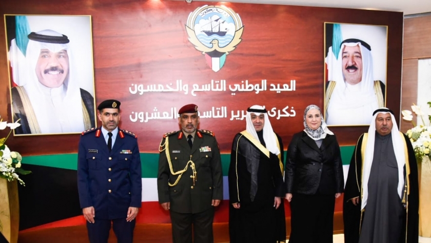 القباج تشارك فى احتفال السفارة الكويتية بمناسبة الذكرى التاسعة والخمسين للعيد الوطني