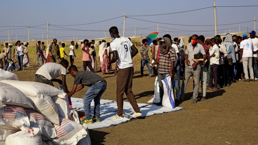 نازحون من الصراع فى إثيوبيا