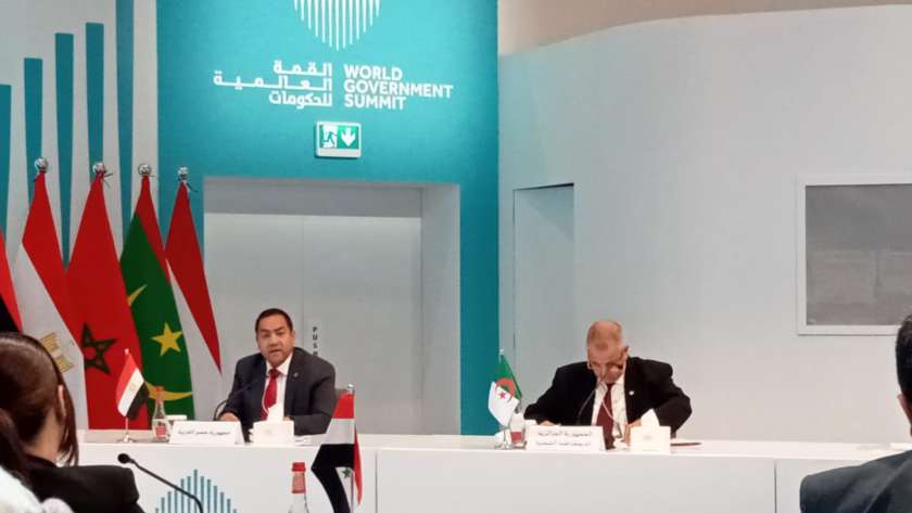 د.صالح الشيخ خلال مشاركته في القمة العالمية للحكومات 2022