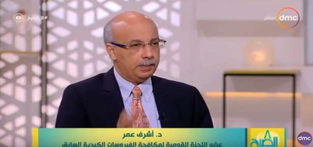 دكتور أشرف عمر أستاذ الكبد والأمراض المعدية بطب القصر العيني