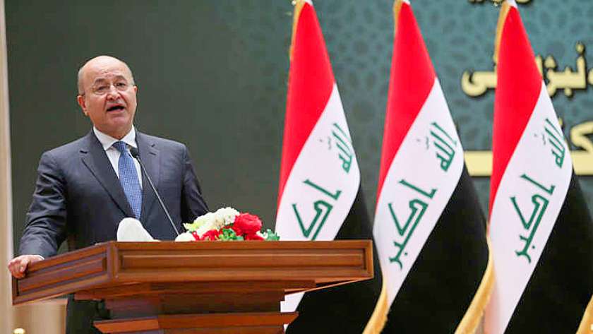 الرئيس العراقي-برهم صالح-صورة أرشيفية