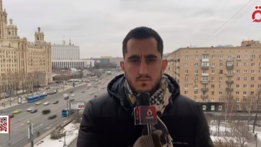حسين مشيك، مراسل «القاهرة الإخبارية» من موسكو