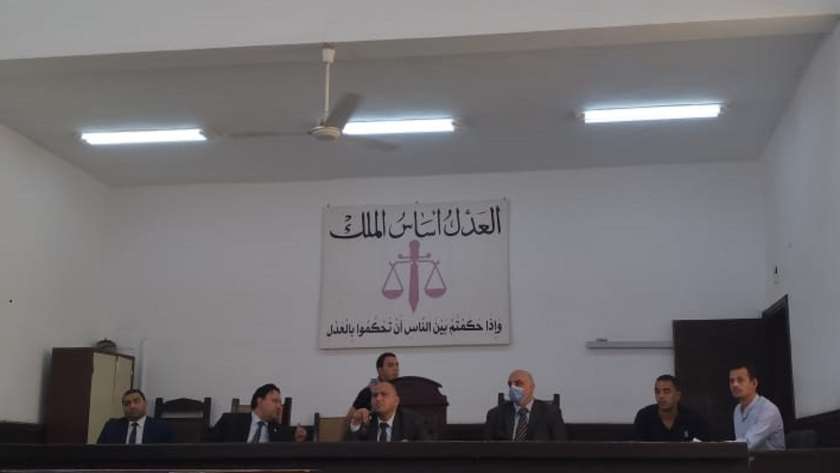 المستشار إيهاب جمال عبد الحكيم رئيس الدائرة الثالثة بمحكمة جنايات الفيوم