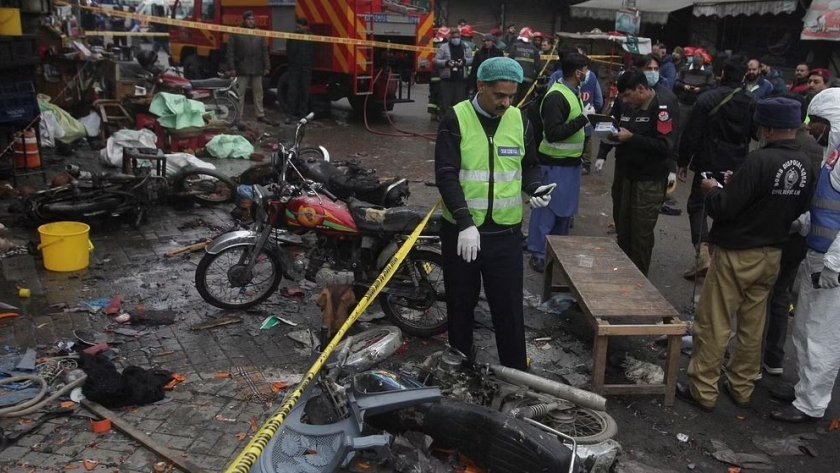 الانفجار الإرهابي في باكستان