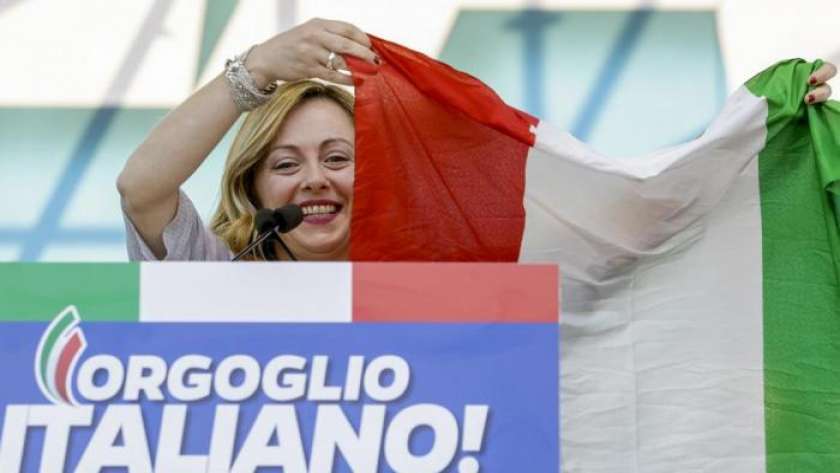 رئيسة الوزراء الإيطالية جوروجيا ميلوني