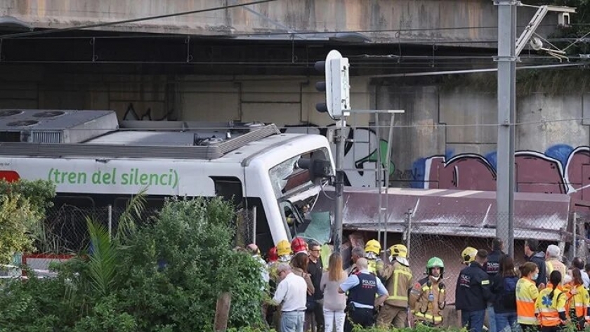 حادث قطار سابق في إسبانيا