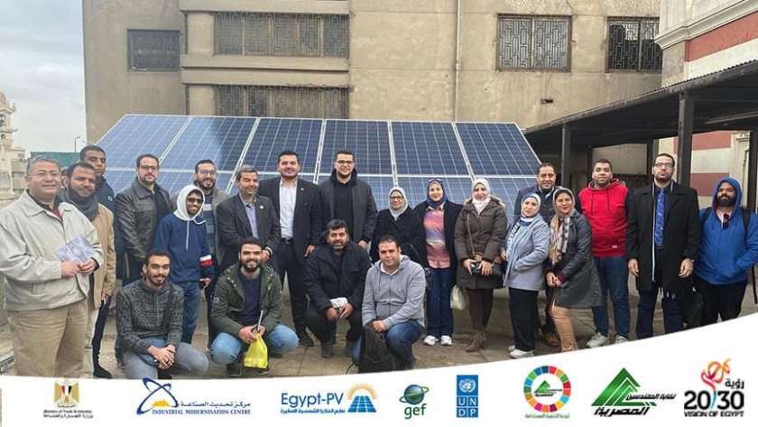 محطة الطاقة الشمسية بجمعية المهندسين المصرية