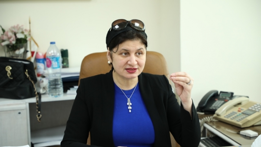 الدكتورة نعايم سعد زغلول رئيس المركز الإعلامي بمجلس الوزراء