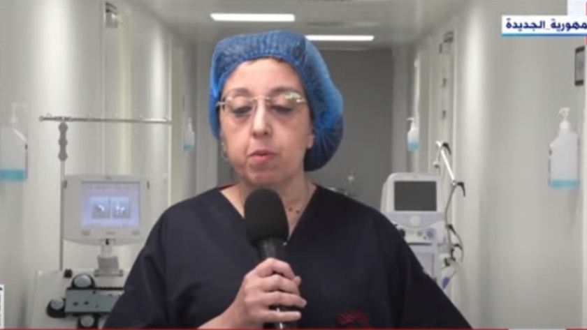 الدكتورة منال السردي، رئيس وحدة زرع النخاع بمستشفى المواساة الجامعي بالإسكندرية
