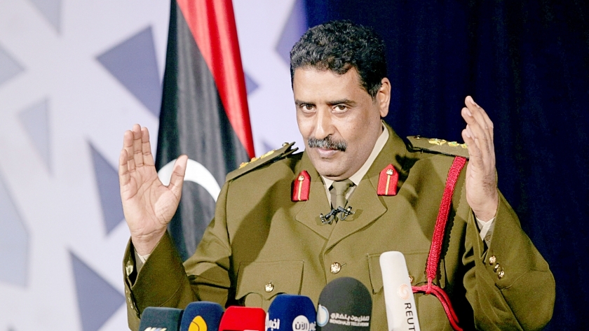 المتحدث باسم الجيش الوطني الليبي .. اللواء أحمد المسماري