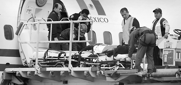 أحد الضحايا المكسيكيين في حادث الواحات