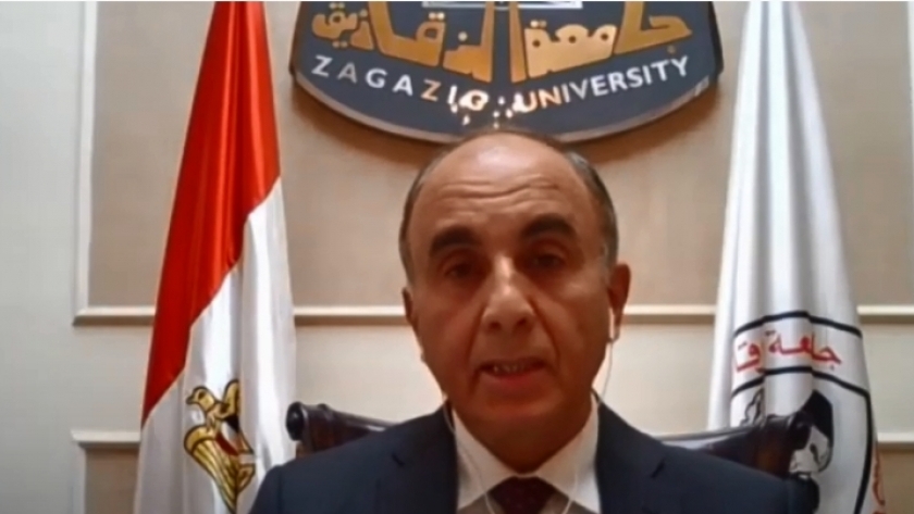 الدكتور عثمان شعلان رئيس جامعة الزقازيق وعضو المجلس الأعلي للجامعات