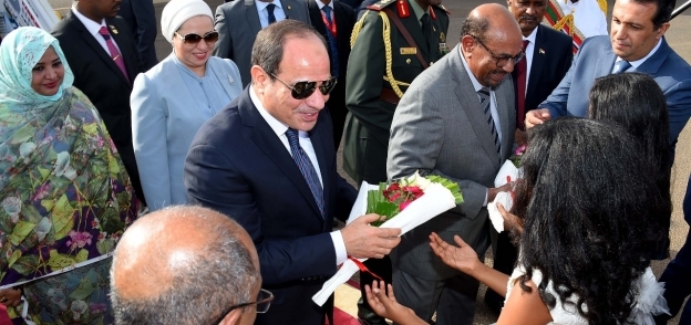 الرئيس السيسى فى السودان