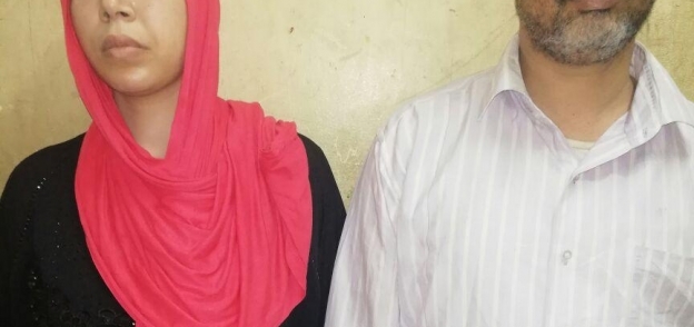 المتهمان محمد وزوجته إيمان ضمن تشكيل عصابي لسرقة مساكن دمو بالفيوم