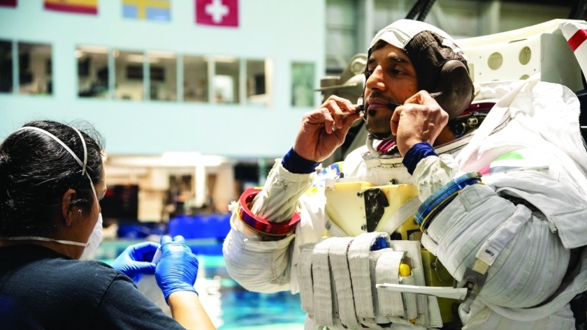 رائد الفضاء الإماراتي السلطان النيادي