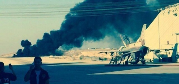 "الوطن" تنشر أول صور لتحطم المقاتلة "F16" الإسرائيلية عقب قصفها لغزة