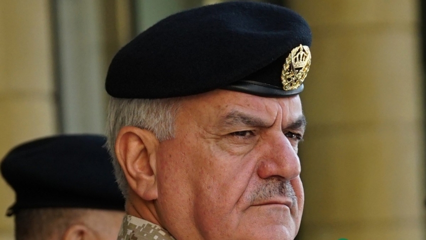 رئيس هيئة الأركان المشتركة للجيش الأردني اللواء الركن يوسف الحنيطي