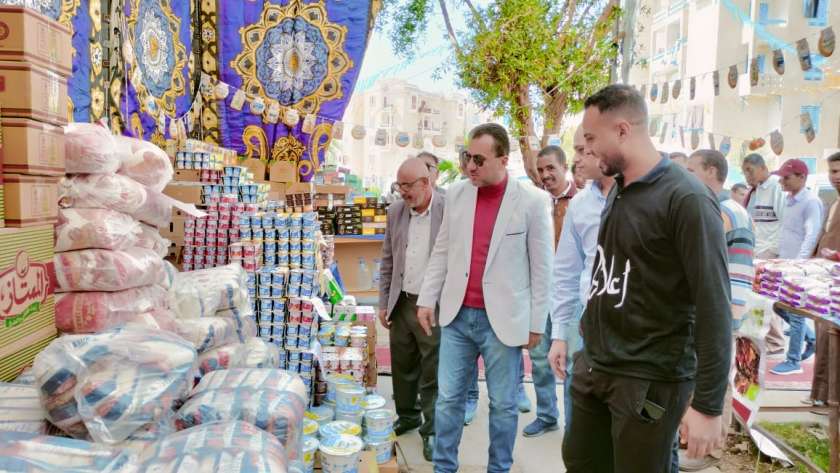 افتتاح معرض أهلا رمضان بمدينة طيبة