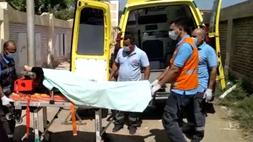 مصرع شخصان وإصابة ٣ أخرين في حادث سقوط أسانسير مصنع مفروشات بالمحلة