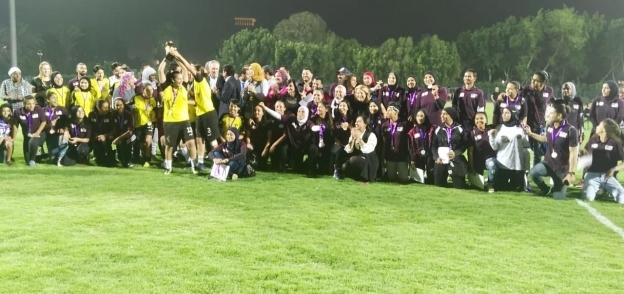 وادي دجلة يتوج بطلا للبطولة الأولى لكرة القدم النسائي