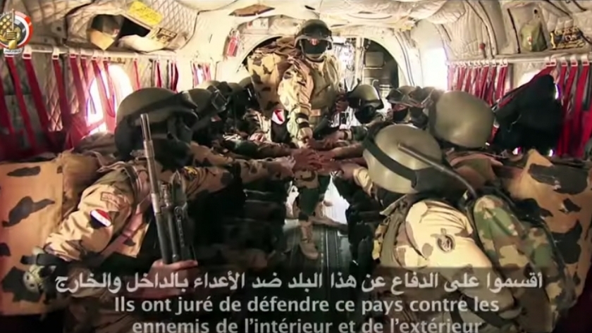 فيلم قصير للجيش: أقسمنا على الدفاع عن مصر ضد أعداء الداخل والخارج