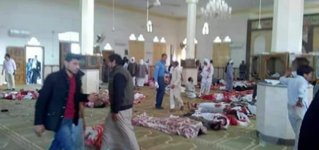 تفجير مسجد الروضة اليوم