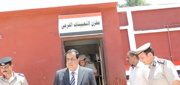 مدير امن كفر الشيخ يتفقد خدمات محطة كهرباء البرلس