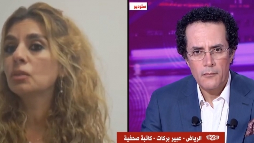الصحفية اللبنانية عبير بركات في القاهرة الإخبارية