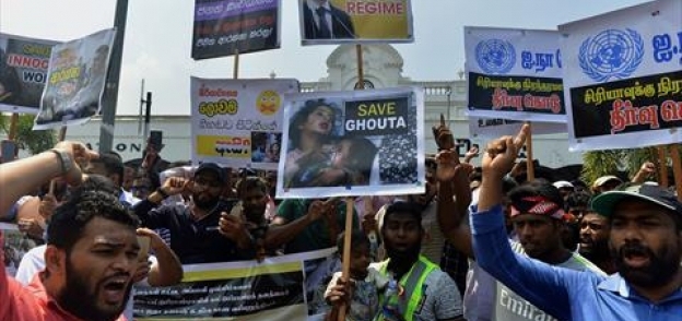 مظاهرات سريلانكا