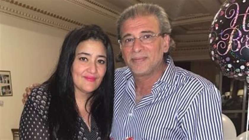 خالد يوسف وزوجته شاليمار شربتلي