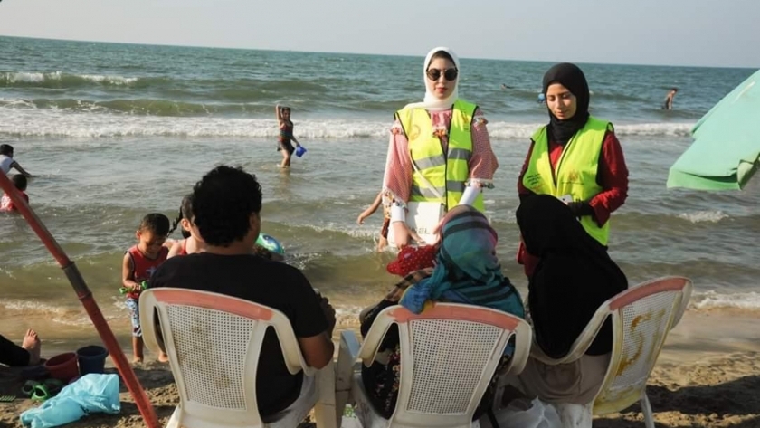 "بلاش تجرب" مبادرة لمكافحة الادمان لتوعية الشباب بالشواطئ