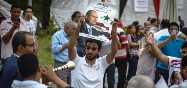 حملة سابقة لدعم الرئيس عبدالفتاح السيسى