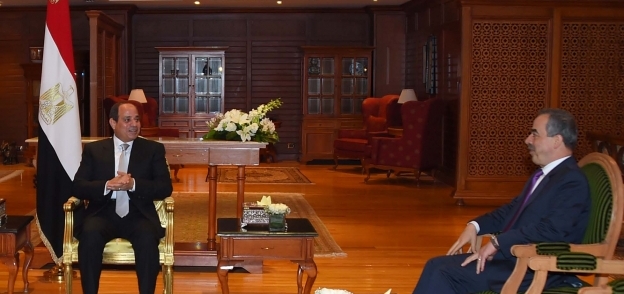 الرئيس عبدالفتاح السيسى خلال حواره مع صحيفة «الشرق الأوسط» على هامش انعقاد منتدى شباب العالم