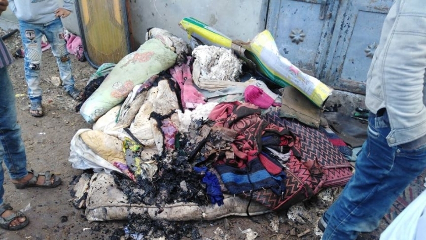 طفلة كفر الشيخ أحرقت منازل جيرانها