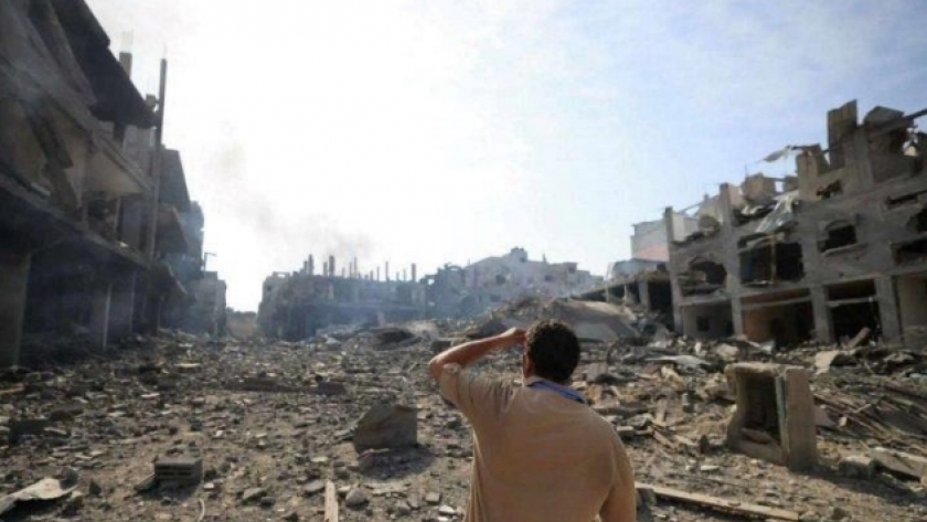 تدمير  الاحتلال الاسرائيلي في غزة
