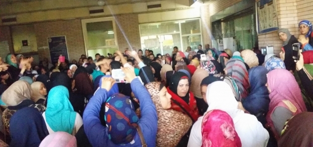 إضراب تمريض مستشفى الإسماعيلية الجامعي