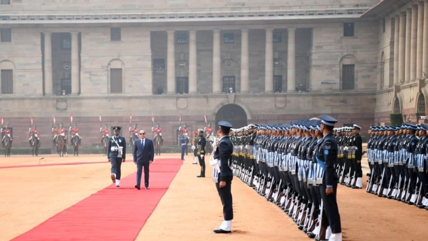 الرئيس عبدالفتاح السيسي في الهند