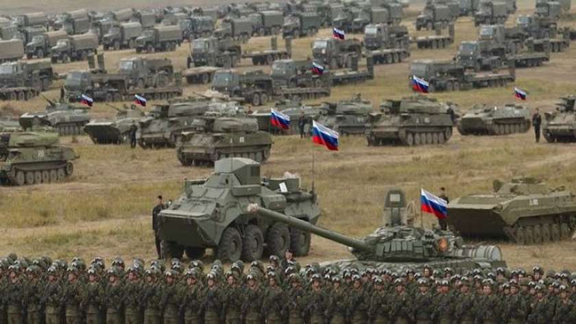 الحشود العسكرية الروسية بالقرب من حدود أوكرانيا