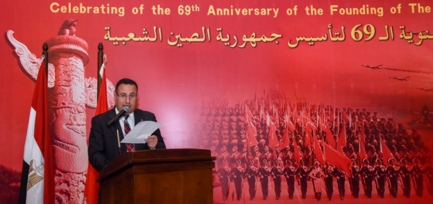 محافظ الإسكندرية يشارك في الاحتفال بالعيد الوطني ال٦٩ لجمهورية الصين الشعبية