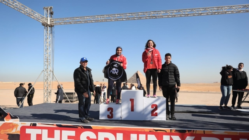 تكريم الفائزين في سباق أبو الهول