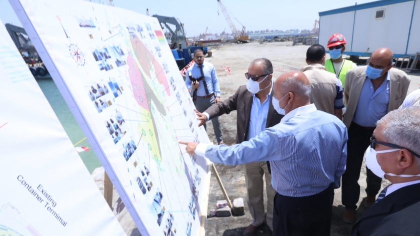 النقل: تقدم في تنفيذ محطة ميناء الإسكندرية متعددة الأغراض بـ6 مليارات