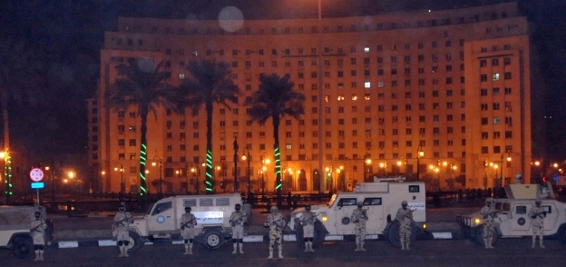 قوات الجيش بميدان التحرير