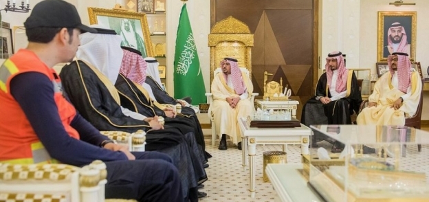 الأمير الدكتور فيصل بن مشعل بن سعود خلال اللقاء