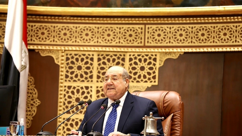 المستشار عبد الوهاب عبد الرازق رئيس مجلس الشيوخ