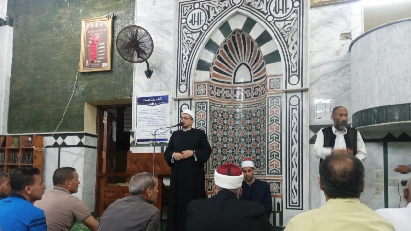 جانب من الأمسيات الدينية بمساجد مطروح