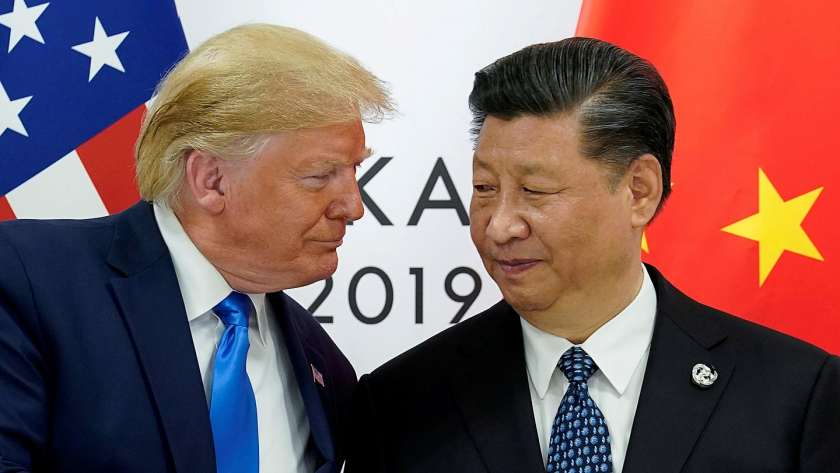 الرئيس الأمريكي "ترامب" ونظيره الصيني تشي جين بينج