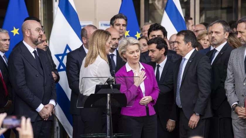 قادة الغرب في زيارة سابقة لإسرائيل