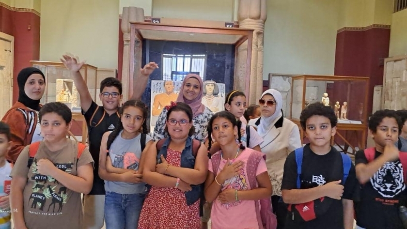 برنامج تعليمى للأطفال بالمتحف المصرى في التحرير