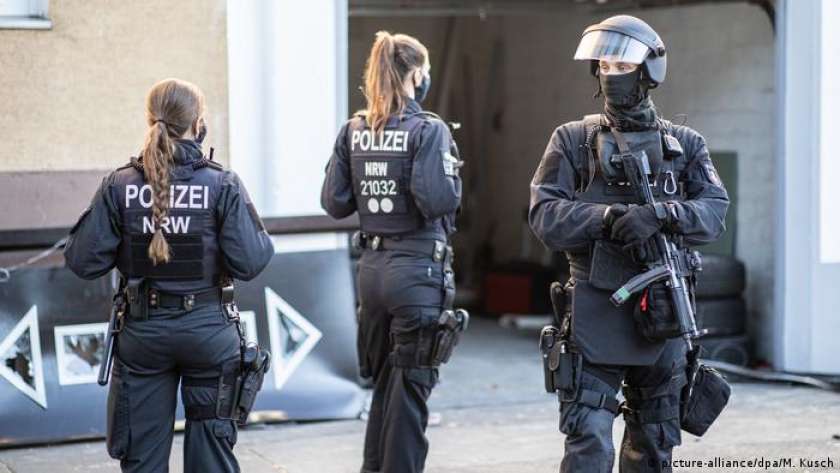 عناصر من الشرطة الألمانية-صورة أرشيفية
