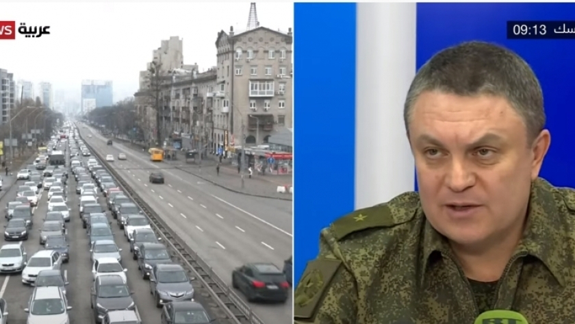 زعيم الانفصاليين في إقليم لوغانسك بشرق أوكرانيا